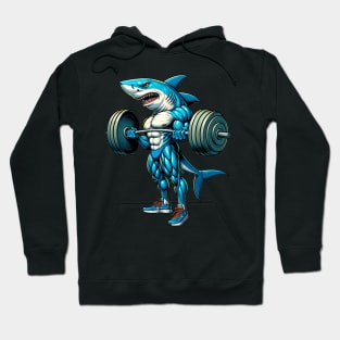 Cool Shark Fitness Workout Gym Training bodybuilding Weight Hoodie